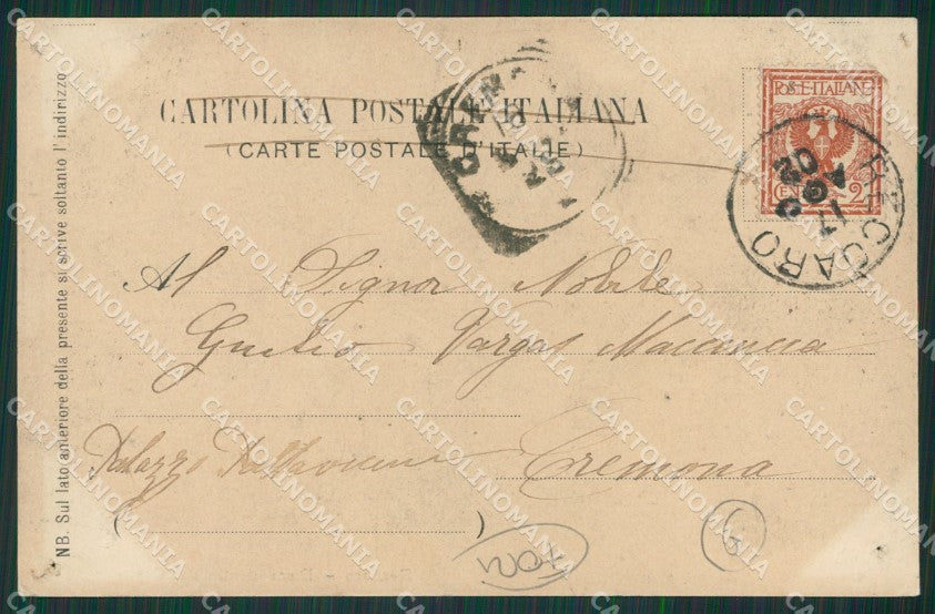 Vicenza Recoaro FORI cartolina QK7816 – retro