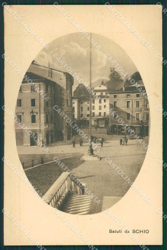 Vicenza Schio cartolina QK7855 – fronte