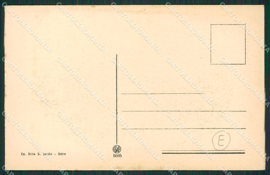 Vicenza Schio Mercato cartolina QK7875 – retro