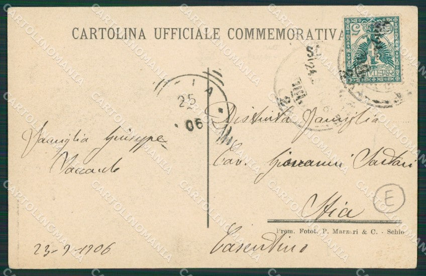 Vicenza Schio cartolina QK7876 – retro