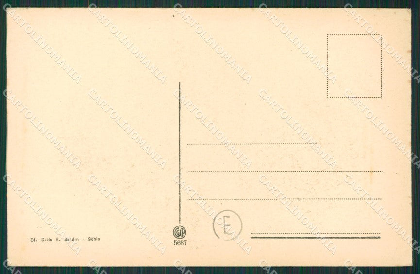 Vicenza Schio cartolina QK7877 – retro
