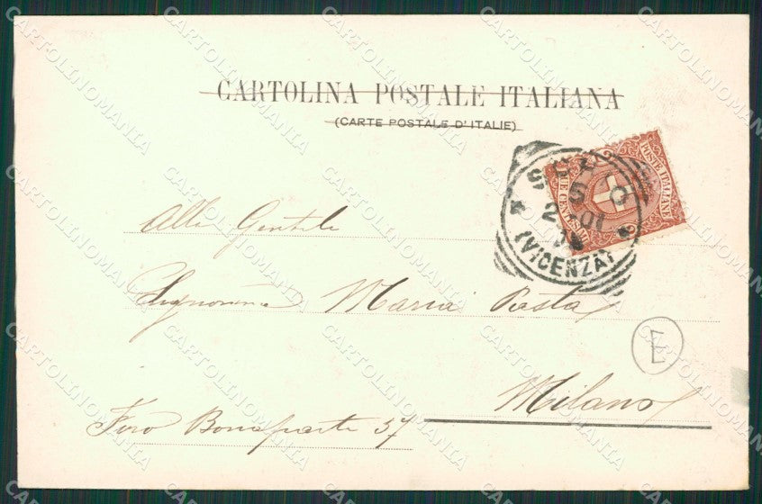 Vicenza Schio cartolina QK7881 – retro