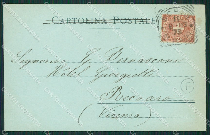 Vicenza Schio Chiaro di Luna cartolina QK7887 – retro
