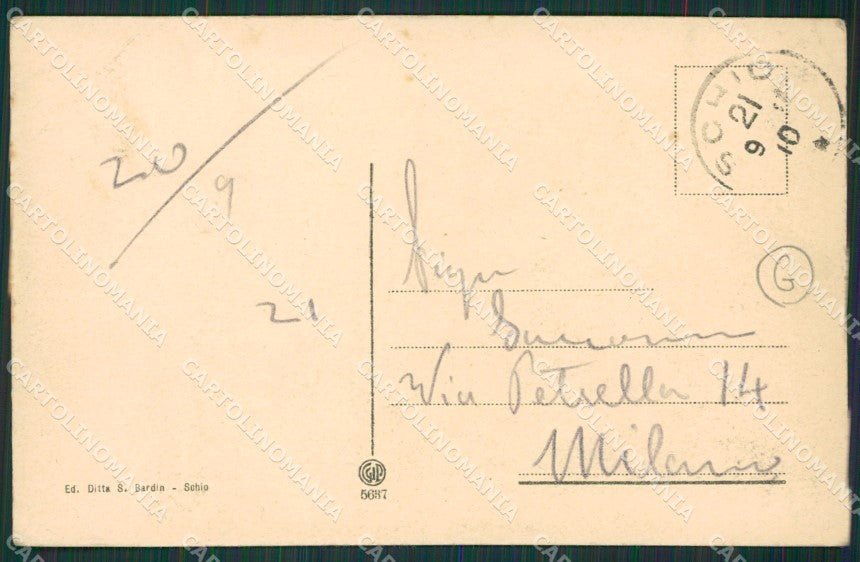 Vicenza Schio cartolina QK7890 – retro