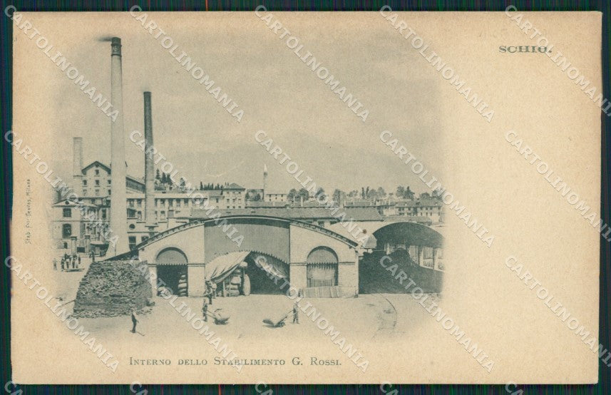 Vicenza Schio cartolina QK7891 – fronte