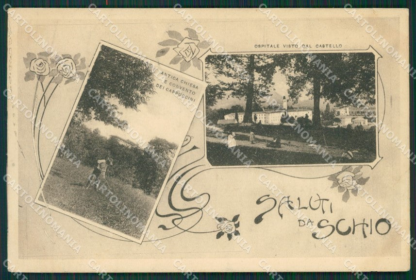 Vicenza Schio Saluti da STRAPPINO cartolina QK7892 – fronte