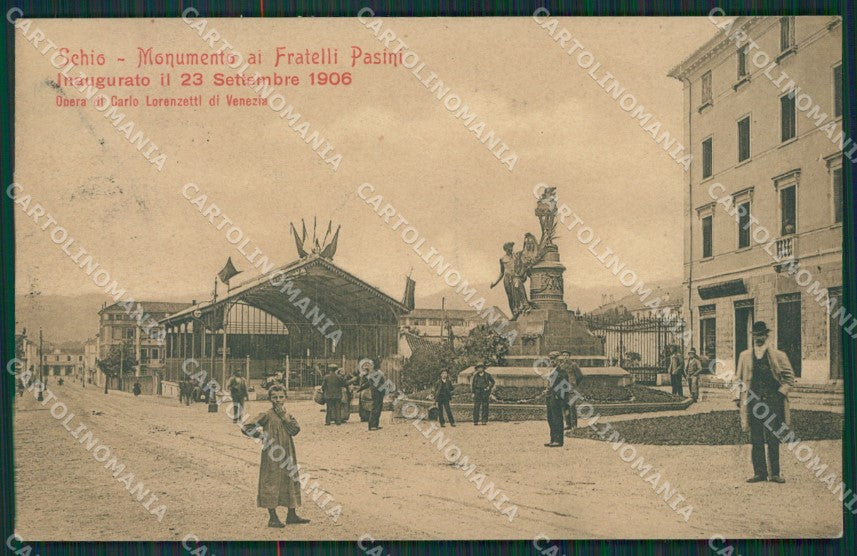 Vicenza Schio cartolina QK7898 – fronte