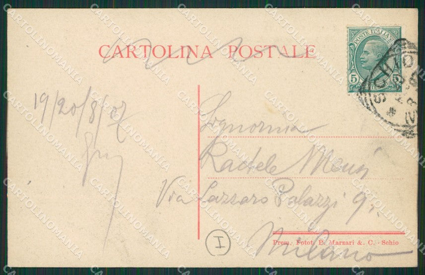 Vicenza Schio cartolina QK7898 – retro