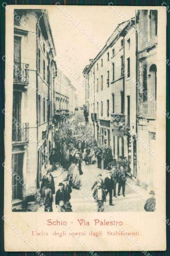 Vicenza Schio cartolina QK7906 – fronte
