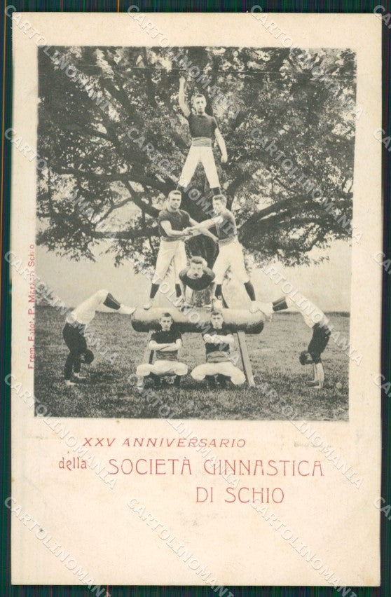 Vicenza Schio Ginnastica cartolina QK7909 – fronte