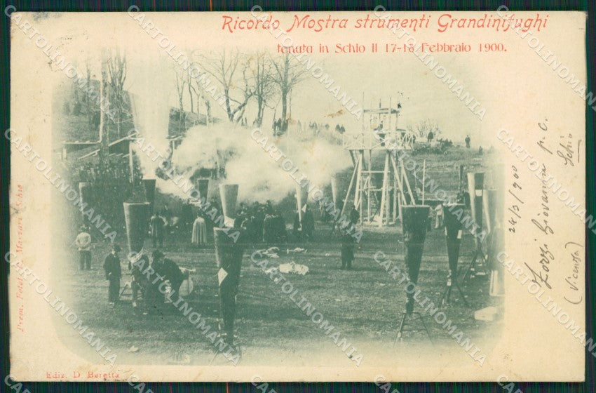 Vicenza Schio Meteorologia RIPARATA cartolina QK7914 – fronte