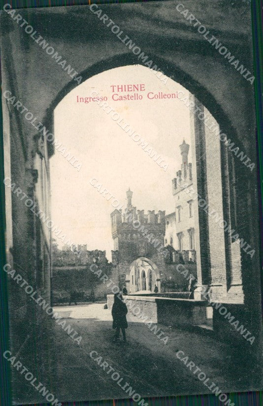 Vicenza Thiene PIEGHE cartolina QK7917 – fronte