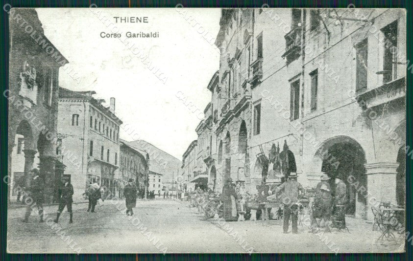 Vicenza Thiene PIEGA cartolina QK7922 – fronte