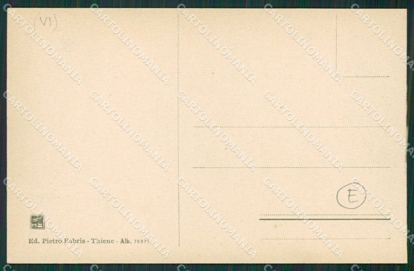 Vicenza Thiene cartolina QK7925 – retro