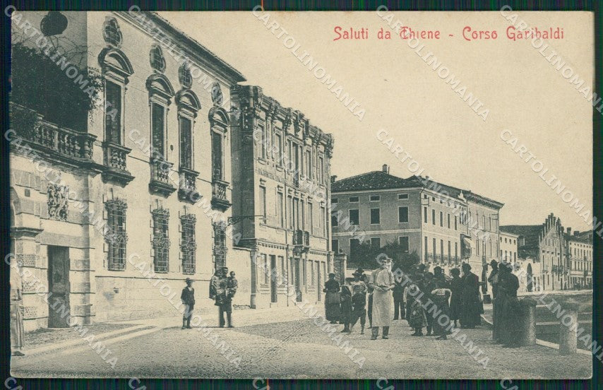Vicenza Thiene STRAPPINO cartolina QK7927 – fronte