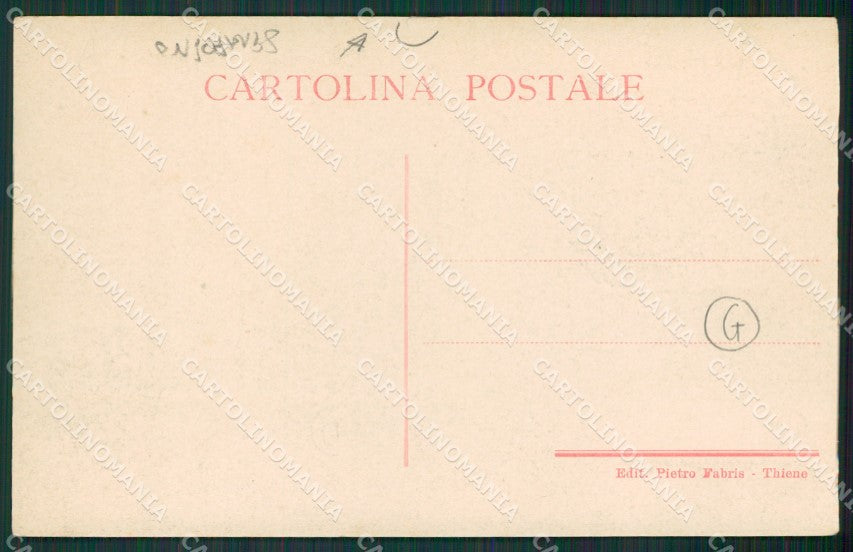 Vicenza Thiene STRAPPINO cartolina QK7927 – retro
