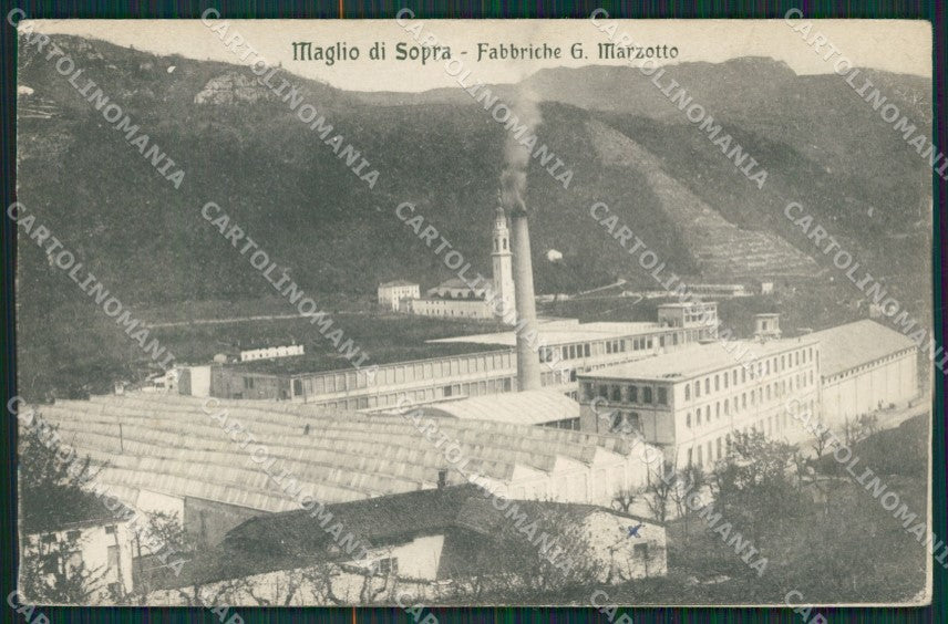 Vicenza Valdagno Maglio di Sopra PIEGHINE cartolina QK7936 – fronte