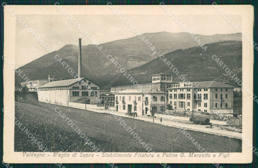 Vicenza Valdagno Maglio di Sopra cartolina QK7937 – fronte