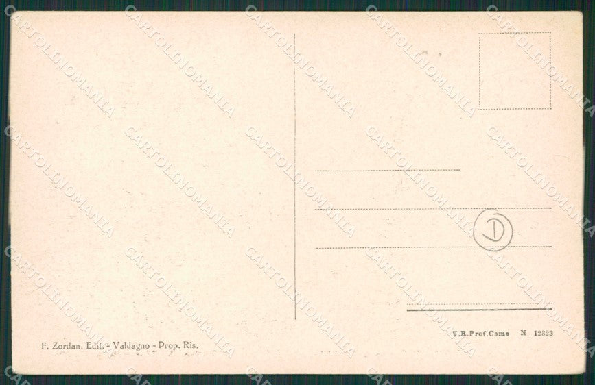 Vicenza Valdagno Maglio di Sopra cartolina QK7937 – retro