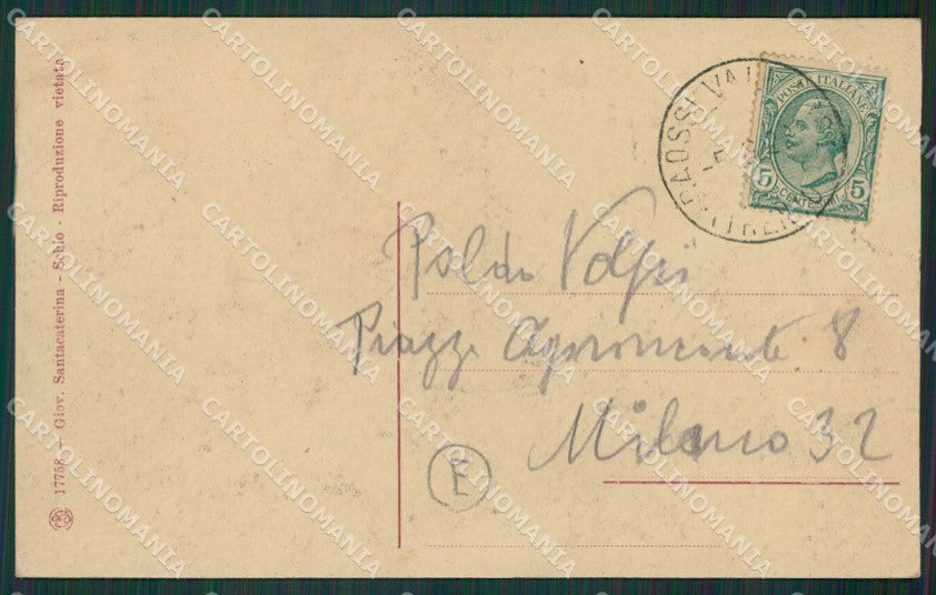 Vicenza Aste cartolina QK7963 – retro