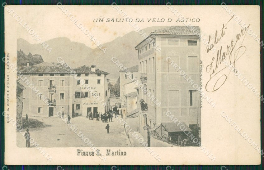 Vicenza Velo d'Astico cartolina QK7971 – fronte