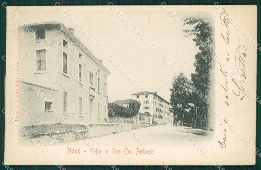 Vicenza Nove cartolina QK7977 – fronte