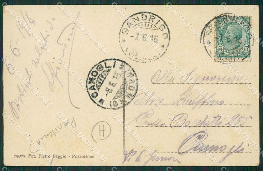 Vicenza Ancignano Saluti da Bertiglia ? cartolina QK7980 – retro