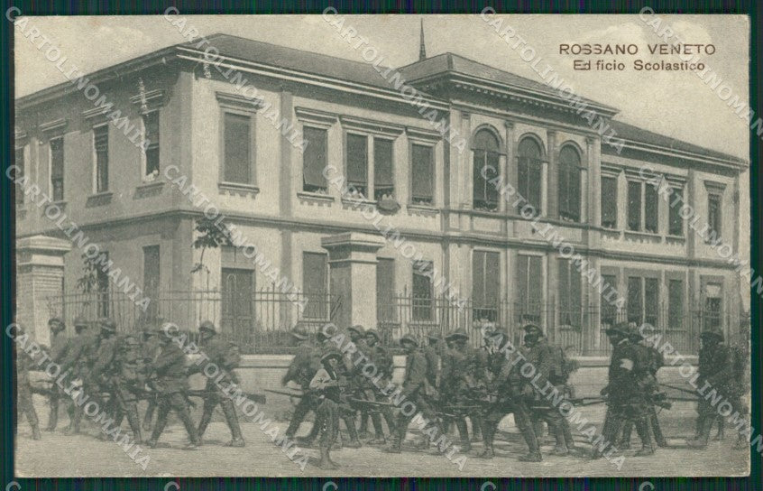 Vicenza Rossano Veneto Militari cartolina QK7988 – fronte