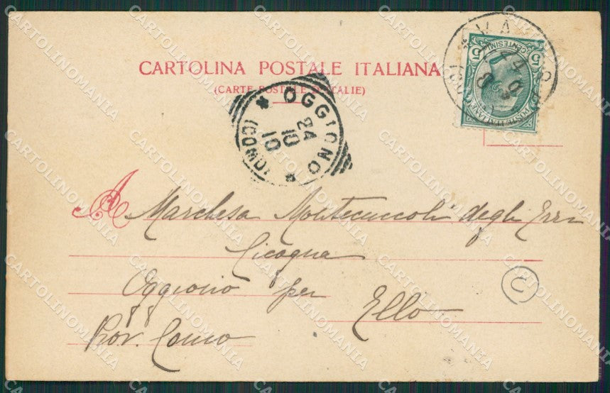 Varese Città PIEGHE cartolina QK7994 – retro