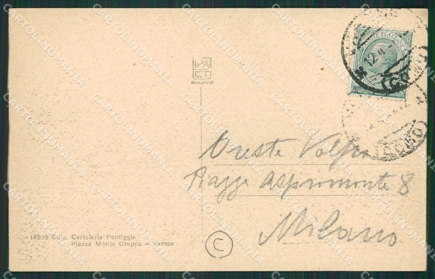 Varese Città cartolina QK7997 – retro