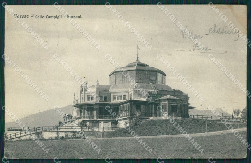 Varese Città PIEGA cartolina QK8001 – fronte