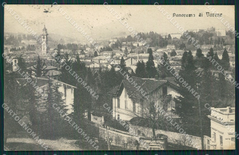 Varese Città PIEGHINA cartolina QK8003 – fronte