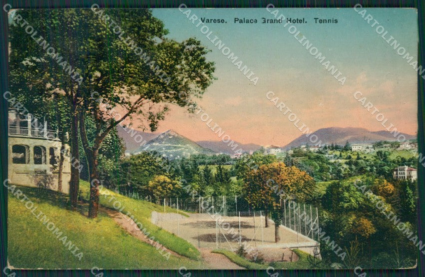 Varese Città Tennis cartolina QK8004 – fronte