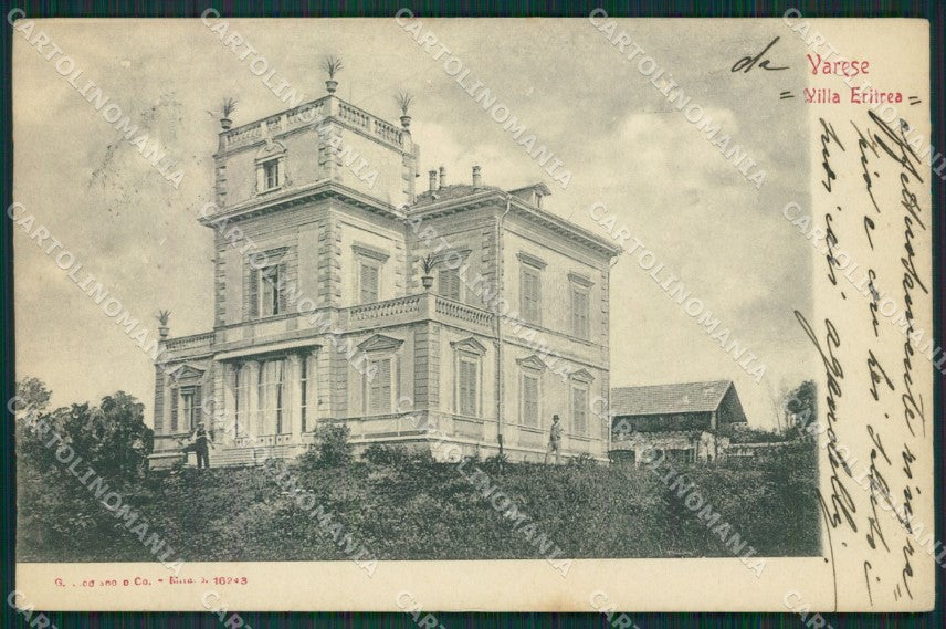 Varese Città cartolina QK8010 – fronte