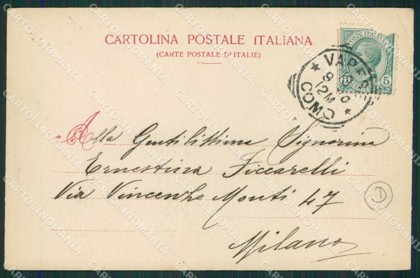 Varese Città cartolina QK8010 – retro
