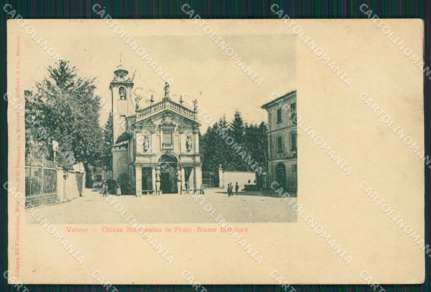 Varese Città PIEGHINE cartolina QK8012 – fronte