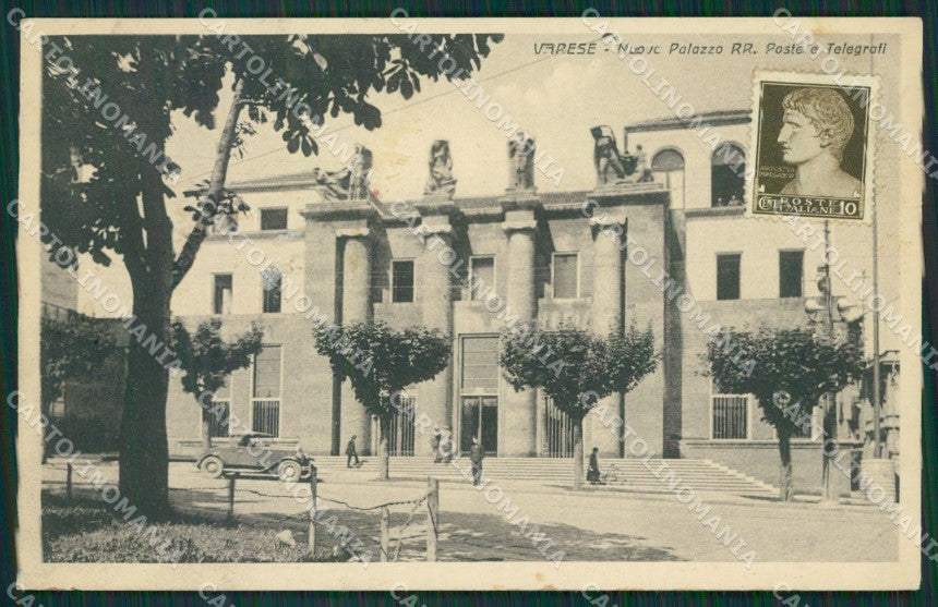 Varese Città Poste cartolina QK8021 – fronte