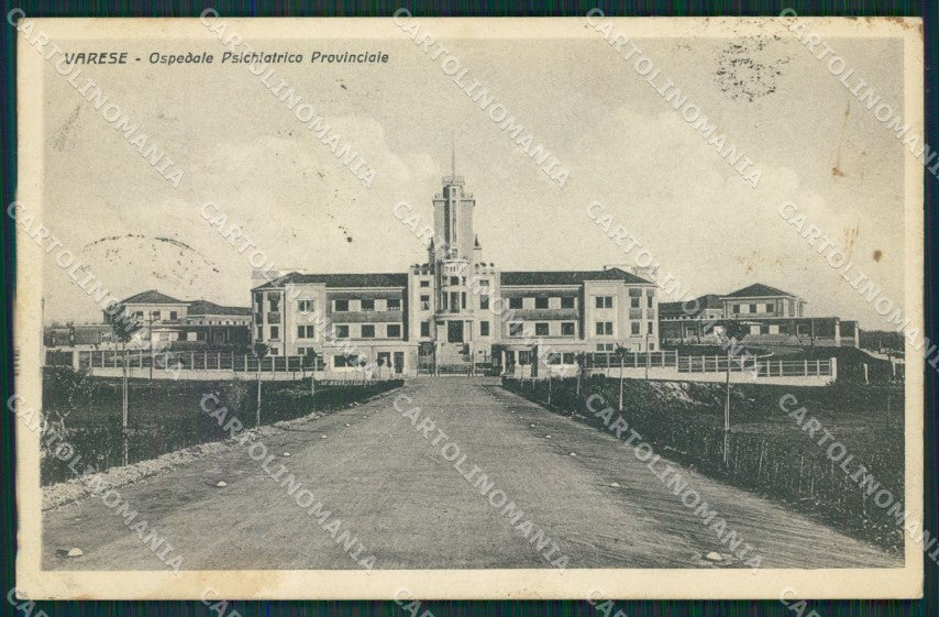 Varese Città PIEGHINA cartolina QK8033 – fronte