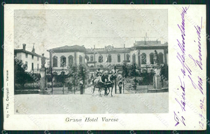 Varese Città cartolina QK8034 – fronte