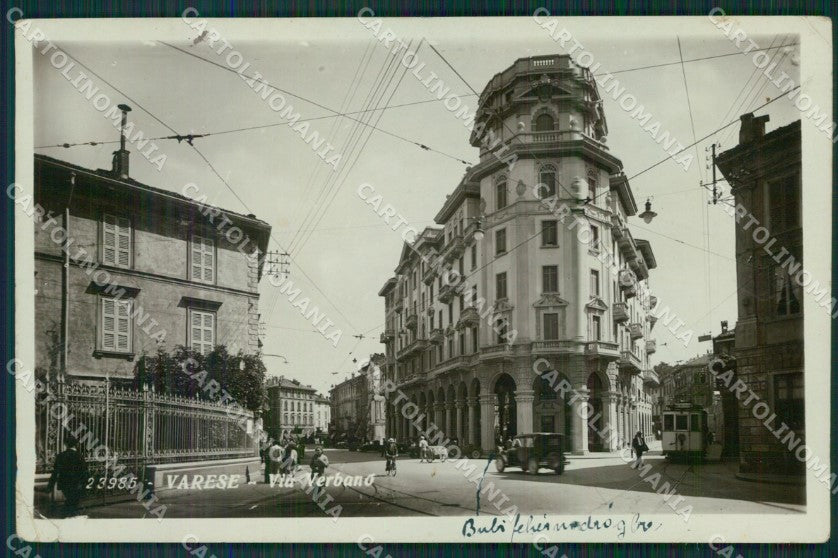 Varese Città PIEGA Foto cartolina QK8038 – fronte