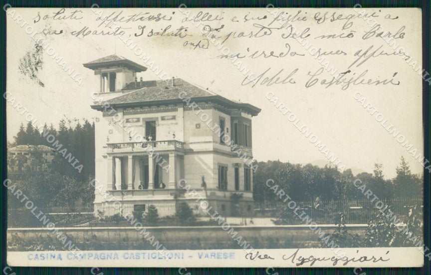 Varese Città Foto cartolina QK8039 – fronte