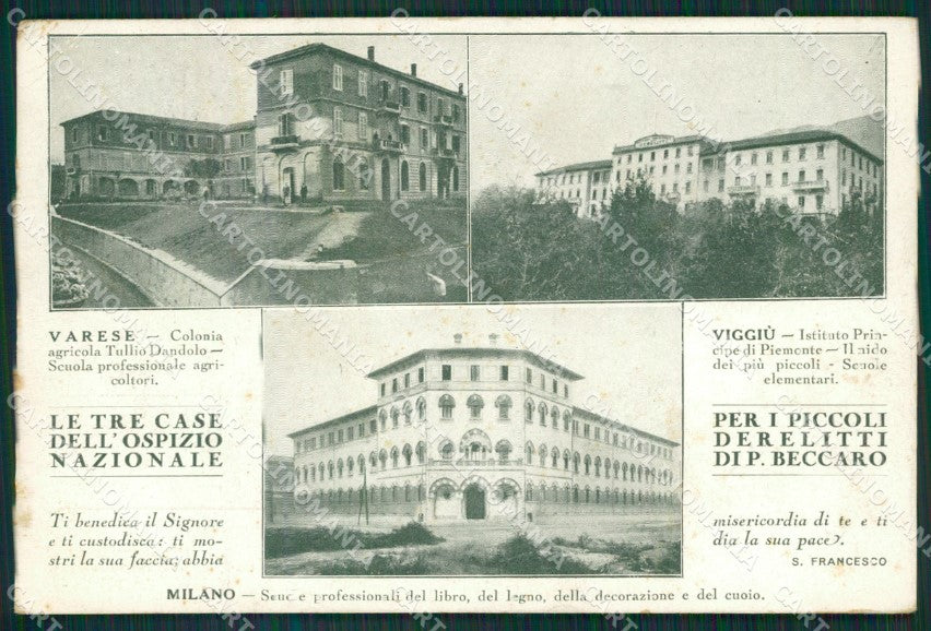 Varese Città SCOLLATA cartolina QK8041 – fronte