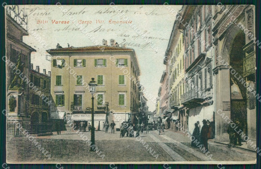 Varese Città cartolina QK8051 – fronte
