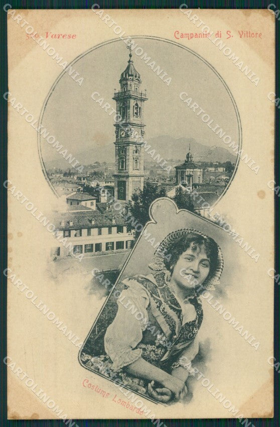 Varese Città cartolina QK8055 – fronte