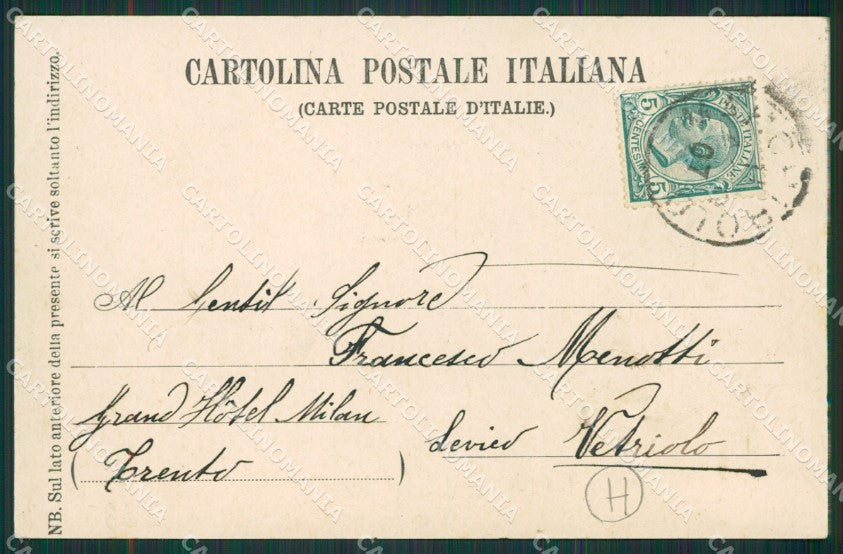 Varese Città Stazione PIEGA cartolina QK8062 – retro