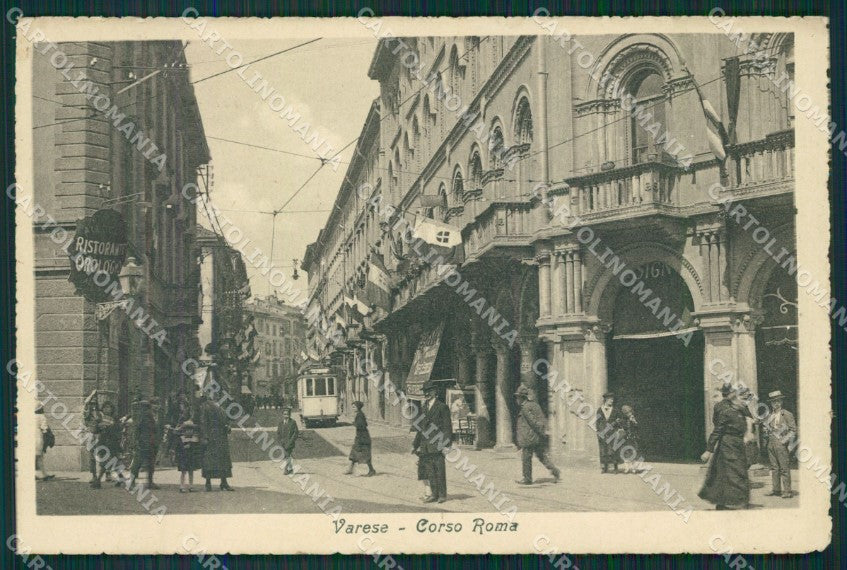 Varese Città cartolina QK8063 – fronte