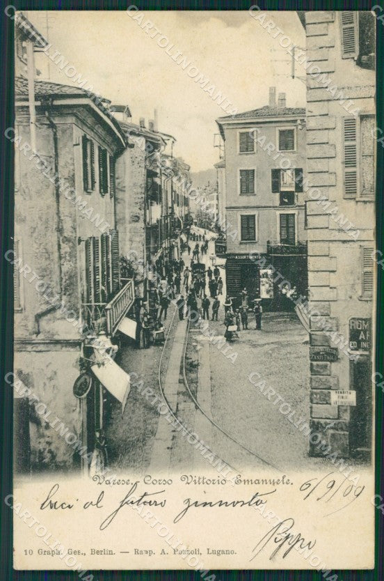 Varese Città cartolina QK8064 – fronte
