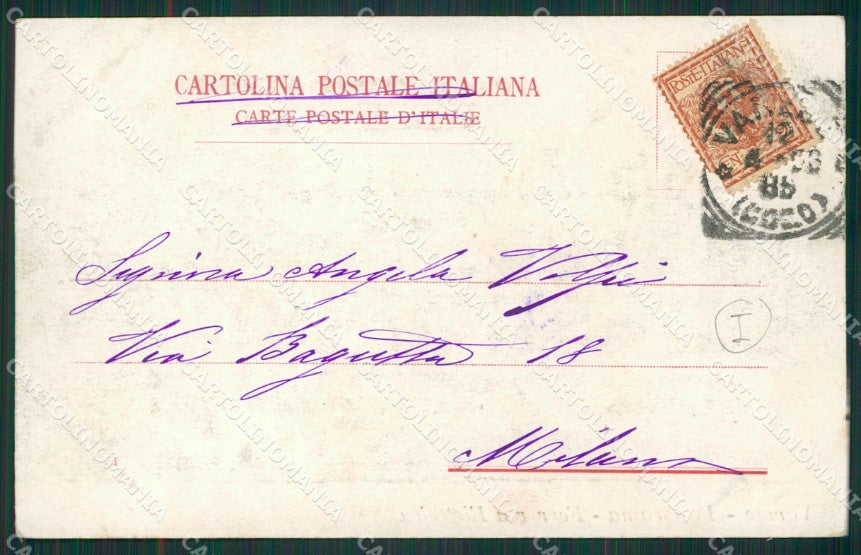 Varese Città Stazione Treno cartolina QK8065 – retro