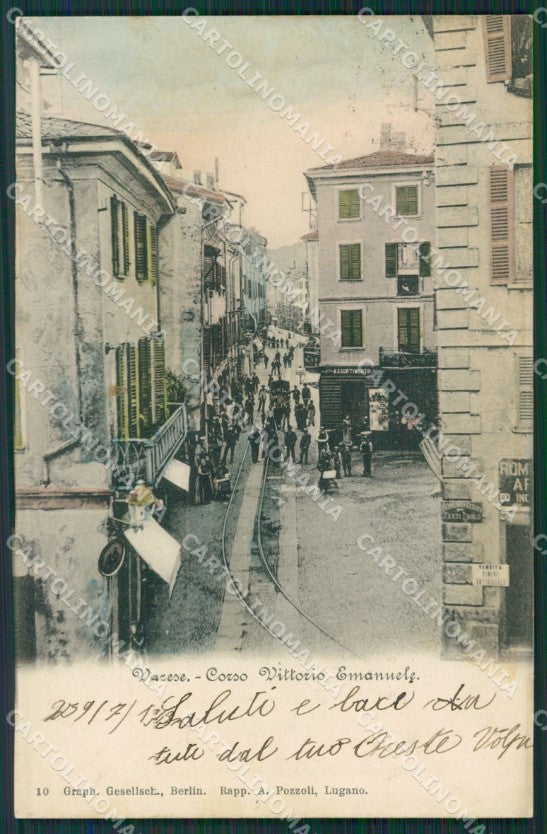 Varese Città cartolina QK8066 – fronte
