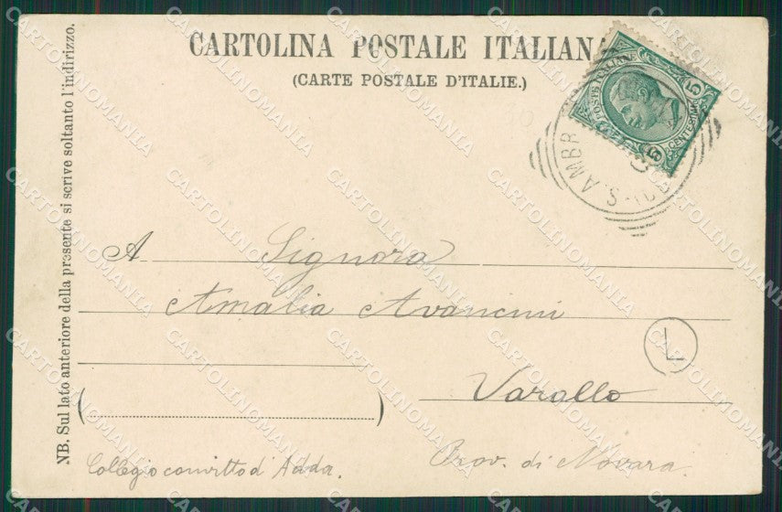 Varese Città Stazione Treno cartolina QK8069 – retro